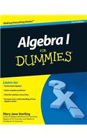 Algebra I For Dummies