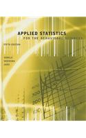 Applied Statistics for the Behavioral Sciences