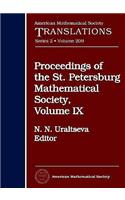 Proceedings of the St. Petersburg Mathematical Society, Volume 9