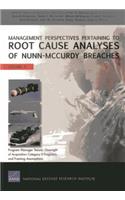 Management Perspectives Pertaining to Root Cause Analyses of Nunn-McCurdy Breaches