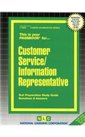 Customer Service/Information Representative, Volume 3605
