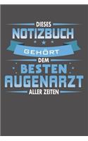 Dieses Notizbuch Gehört Dem Besten Augenarzt Aller Zeiten