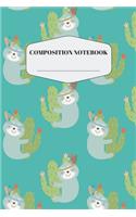 Sloth Composition Notebook
