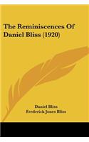 Reminiscences Of Daniel Bliss (1920)