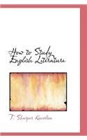 How to Study English Literature