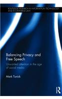 Balancing Privacy and Free Speech