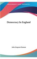 Democracy In England