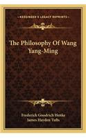 Philosophy of Wang Yang-Ming