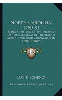 North Carolina, 1780-81