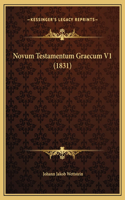 Novum Testamentum Graecum V1 (1831)