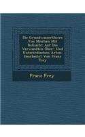 Grundwasserthiere Von M�nchen Mit R�cksicht Auf Die Verwandten Ober- Und Unterirdischen Arten