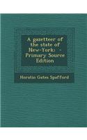 A Gazetteer of the State of New-York; - Primary Source Edition