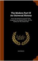 The Modern Part Of An Universal History