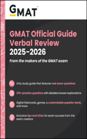 GMAT Official Guide Verbal Review 2025-2026: Book + Online Question Bank