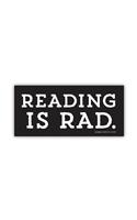 Reading Is Rad (Sticker)