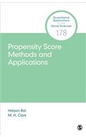 Propensity Score Methods and Applications