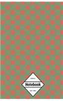 Gm&co: Notebook Journal Dot-Grid, Lined, Graph, 120 Pages 5.5x8.5 (Christmas Theme Green Red Polka Dots): Notebook Journal Dot-Grid, Lined, Graph, 120 Pages 5.5x8.5 (Christmas Theme Green Red Polka Dots)