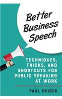 Better Business Speech
