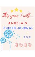 This Year I Will Angela's 2020 Guided Journal