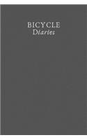 Bicycle Diaries - Plain Wide Ruled Notebook