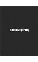 Blood Sugar Log