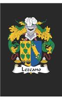 Lezcano: Lezcano Coat of Arms and Family Crest Notebook Journal (6 x 9 - 100 pages)