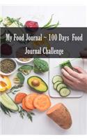 My Food Journal 100 Days Food Journal Challenge