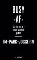 Kalender 2020 für Im-Park-Jogger / Im-Park-Joggerin