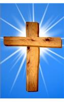 Jesus Christ Wooden Cross Journal Notebook