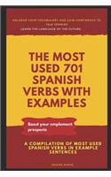 Most Used 701 Spanish Verbs with Examples