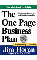 The One Page Business Plan: The Fastest, Easiest Way to Write a Business Plan!