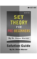 Set Theory for Pre-Beginners - Solution Guide