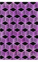 Bullet Journal Notebook Cubes Pattern 8