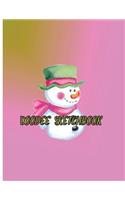Doodee Sketchbook: Sketchbook for all: Large 8.5 X 11 Blank, Unlined, 120 pages(2 D & D 999)