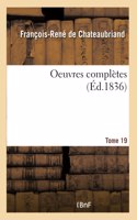 Oeuvres Complètes Tome 19