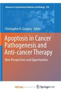 Apoptosis in Cancer Pathogenesis and Anti-cancer Therapy