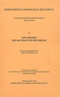 Die Chronik Des Mathias Von Neuenburg