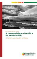 A personalidade científica de António Gião