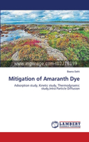 Mitigation of Amaranth Dye