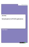 Red phosphors for W-LED applications: (English)