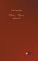 History of Rome: Volume 1