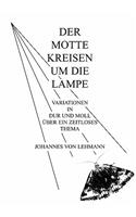 Der Motte Kreisen um die Lampe