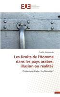 Les Droits de l'Homme Dans Les Pays Arabes