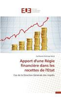 Apport d'Une R�gie Financi�re Dans Les Recettes de l'Etat