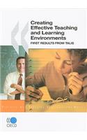 Creating Effective Teaching and Learning Environments: First Results from TALIS