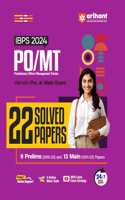Arihant IBPS 2024 Sloved Papers for PO/MT Per. & Main Exam | Solved Papers for Pre. And Mains | Detailed explanation | Previous yearsâ€™ solved papers