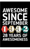 Awesome Since September 1992 - 28 Years of Awesomeness