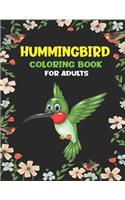 Hummingbird Coloring Book for Adults