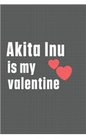 Akita Inu is my valentine: For Akita Inu Dog Fans