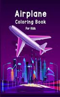 Airplane Coloring Book For Kids